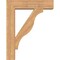 Ekena Millwork Funston Block Smooth Bracket w/ Offset Brace, Western Red Cedar, 7 1/2"W x 30"D x 38"H BKT0806X30X38FST05SWR - alternate 4